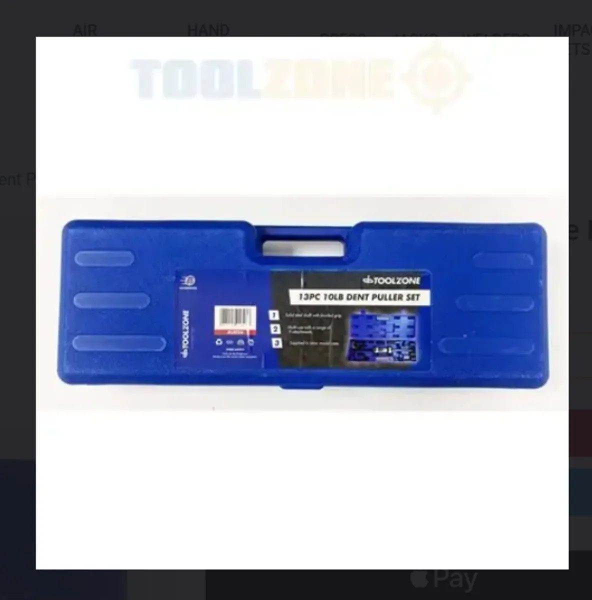 Toolzone 13 Piece 10Lb Slide Dent Puller Kit - Image 1