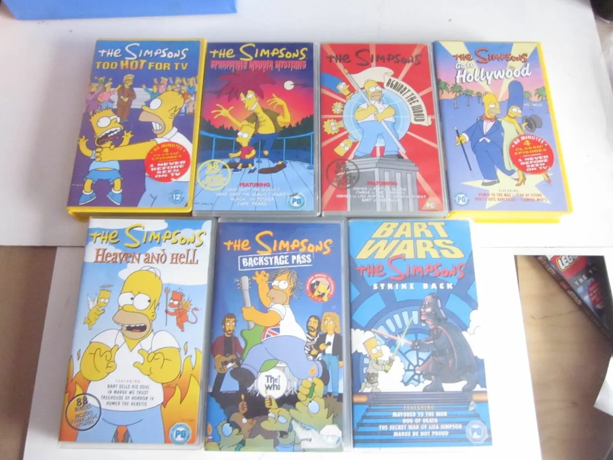 Simpsons VHS Bundle - Image 1