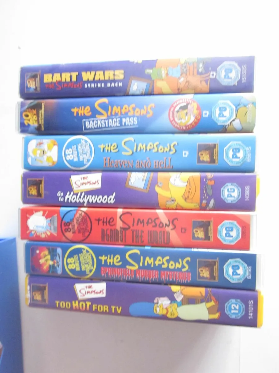 Simpsons VHS Bundle - Image 2