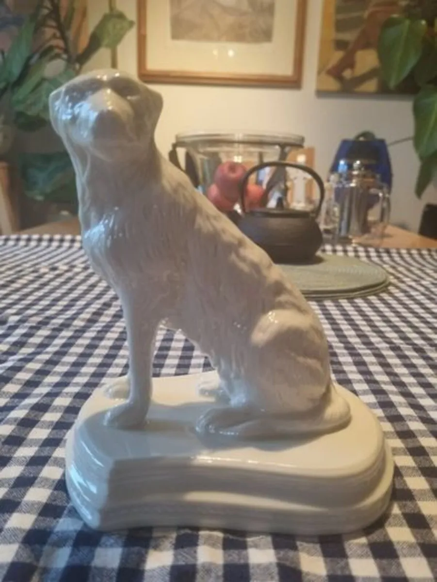 Belleek Collectors Society Limited Edition Dog - Image 1