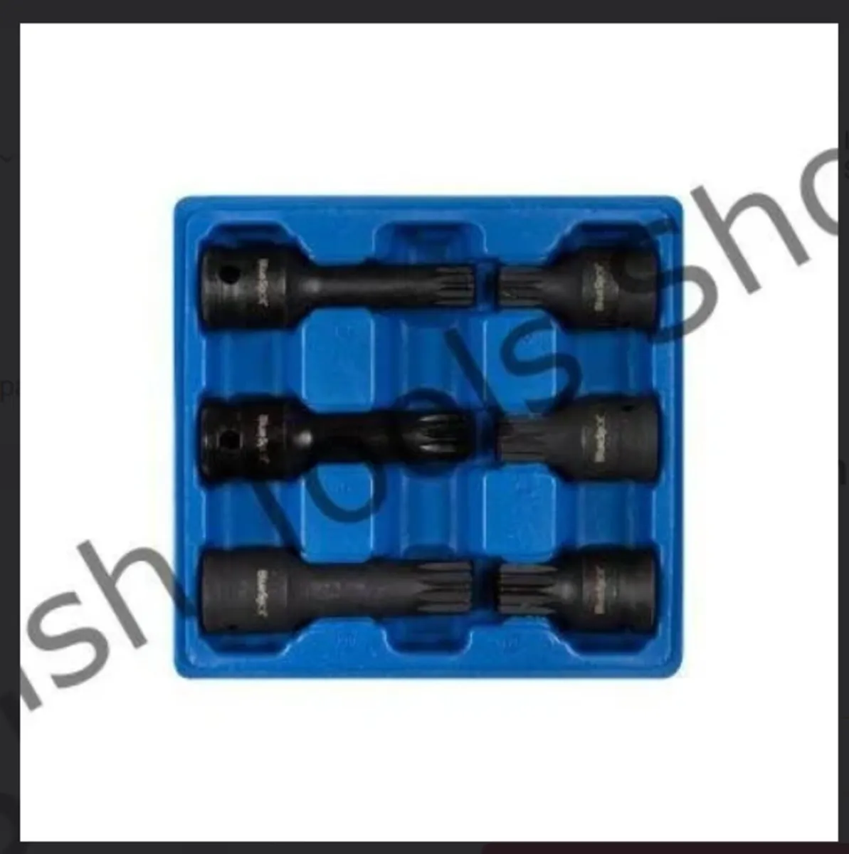 6 Piece 1/2″ Drive Spline Impact Socket Set – M14-