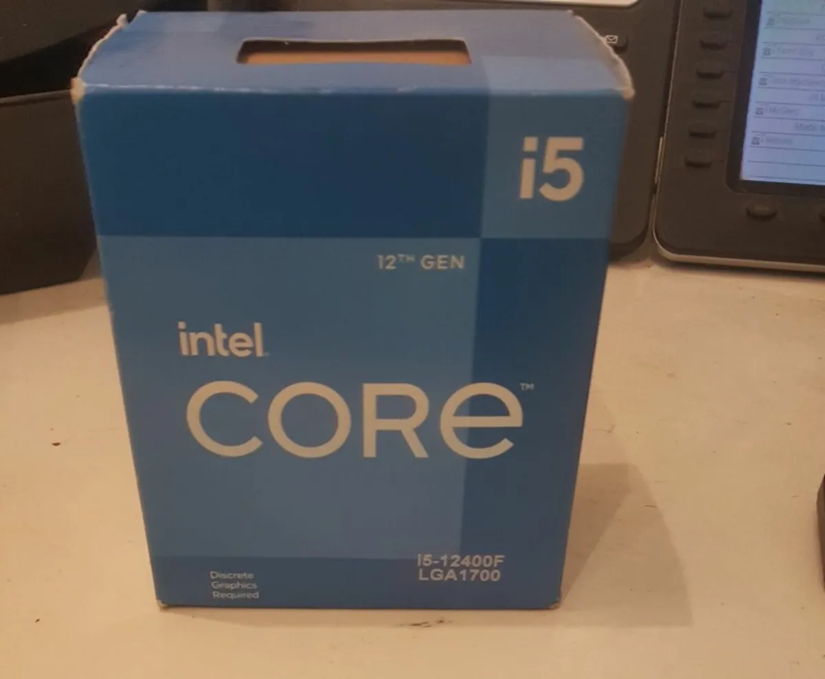 Intel Core I5 12400F CPU - Image 1