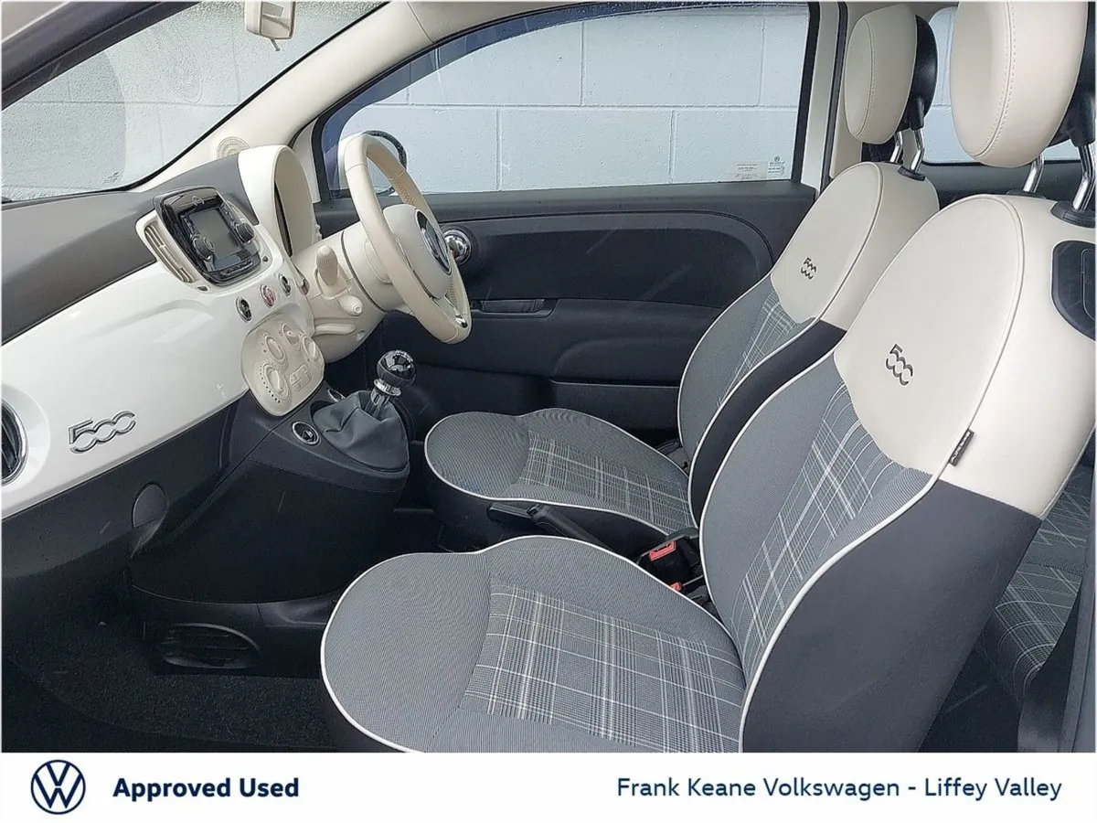Fiat 500 Lounge 1.2 69bhp  low Mileage   12 Month - Image 4