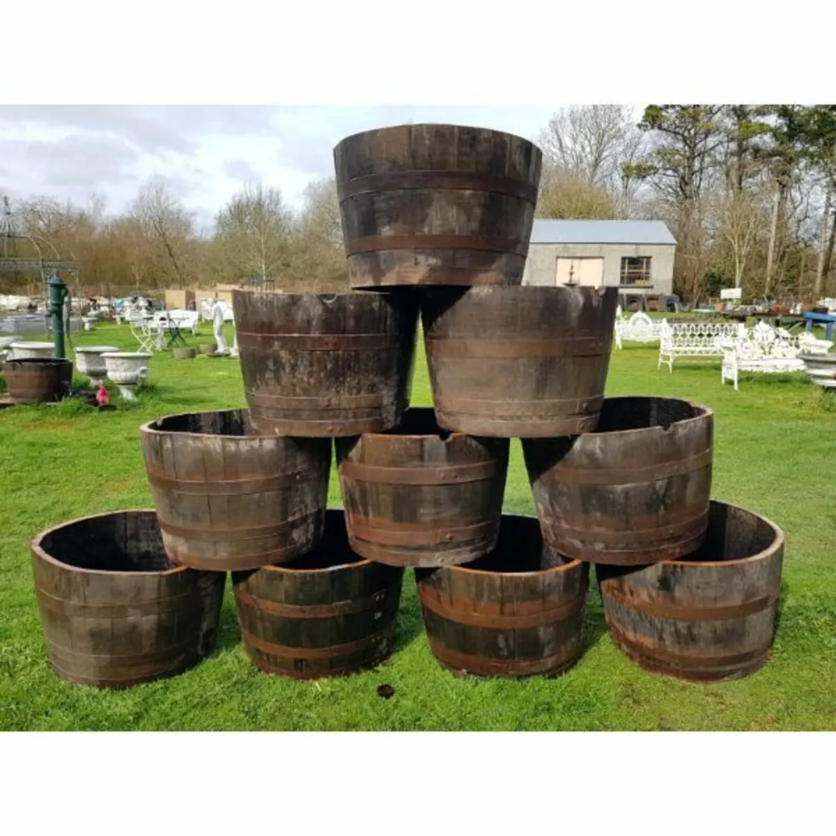 Whiskey Barrels  Full Barrel - Image 3