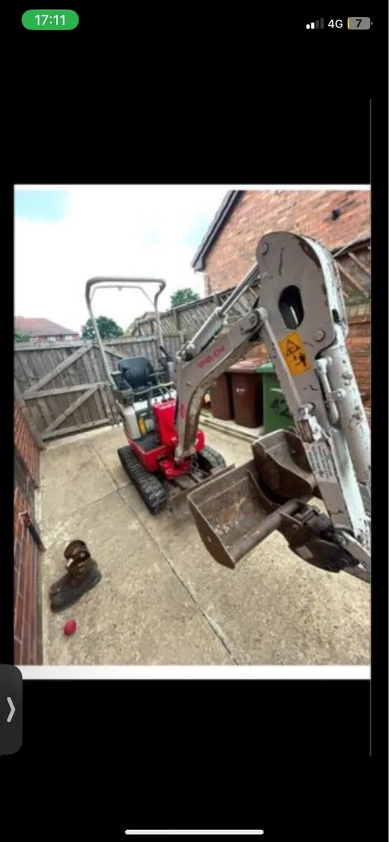 MINI DIGGER HIRE CORK