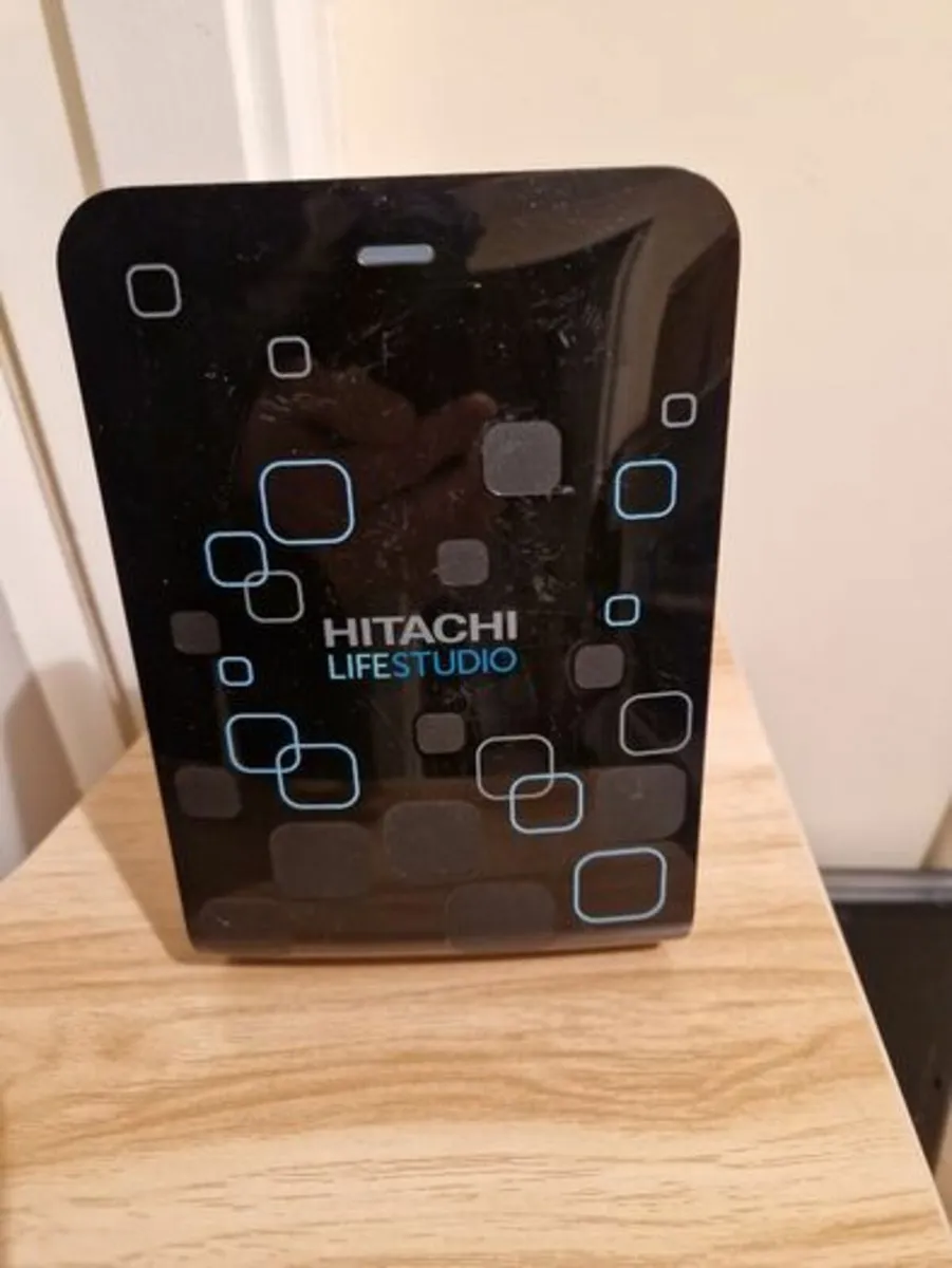 Hitachi LifeStudio 1 Terrabyte external Hard Drive - Image 1