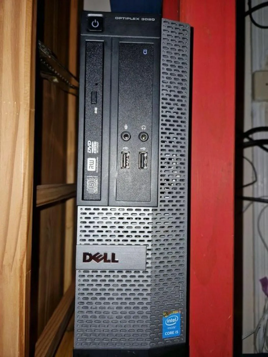 Dell i5 Desktop PC Bundle, 8GB Ram, 24" Monitor - Image 1