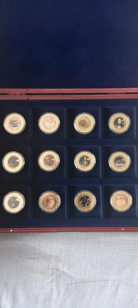 Leonardo Da Vinci Limited Edition 24k Gold set - Image 3