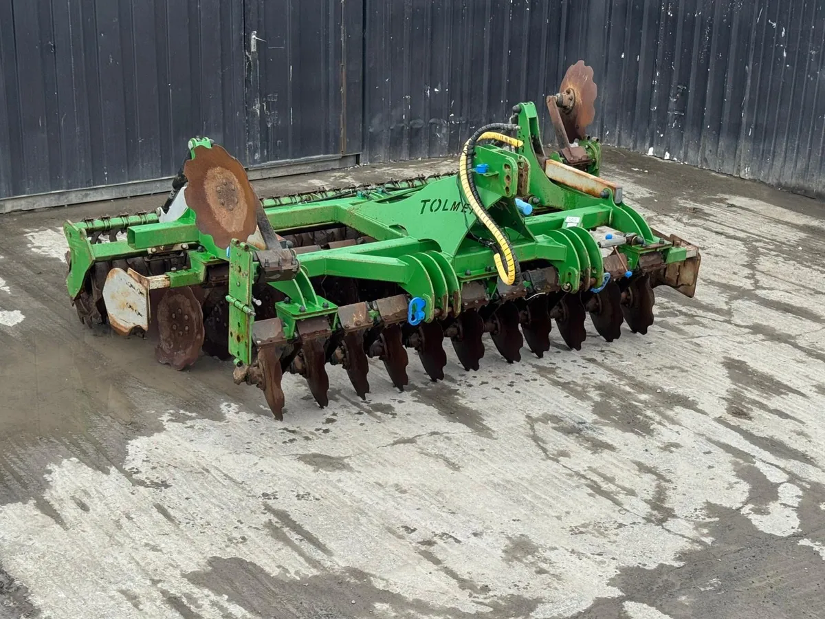 Tolmet 3 meter Disc Harrow with Crumbler - Image 1