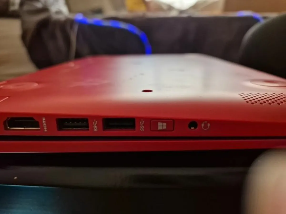 Red HP Pavillion Laptop, Windows 10 Home, 4GB Ram, - Image 3