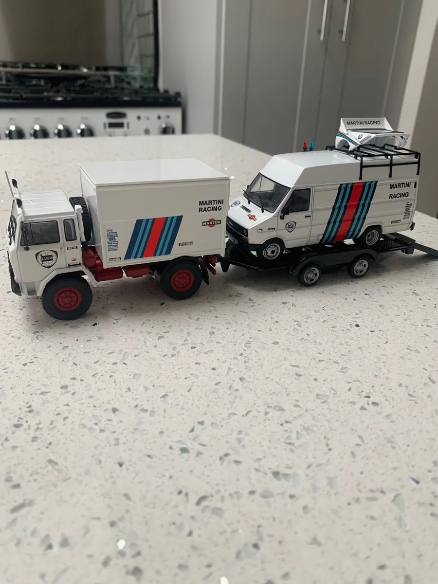 Wrc rally set iveco truck - Image 1