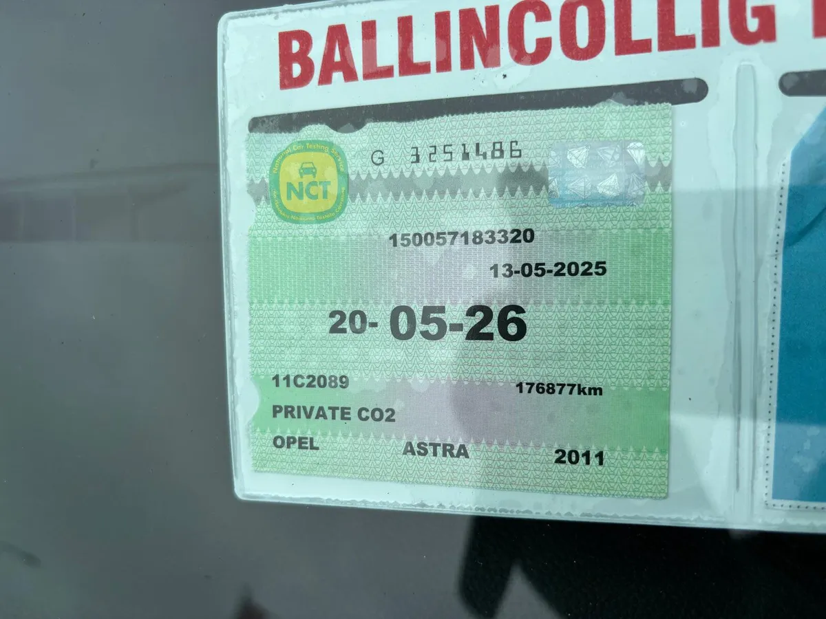 Opel Astra 2011  1.4 PETROL  NEW  NCT - Image 2