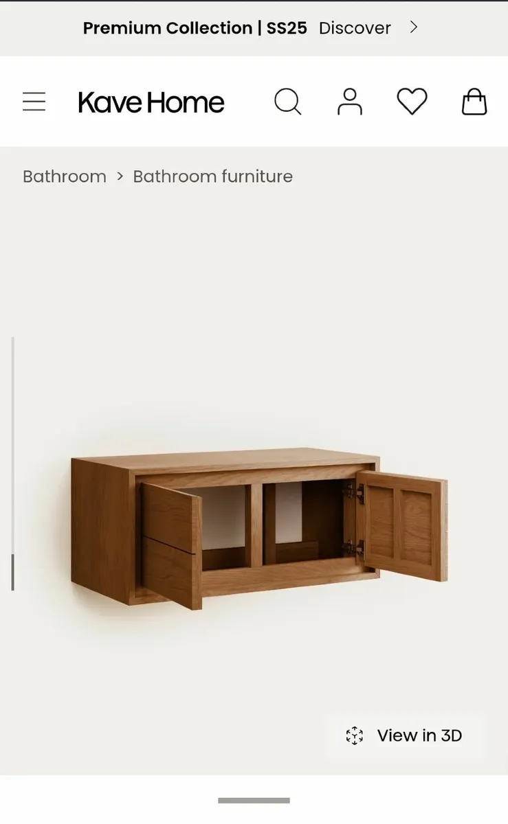 Kave Bathroom Vanity Unit - Image 4