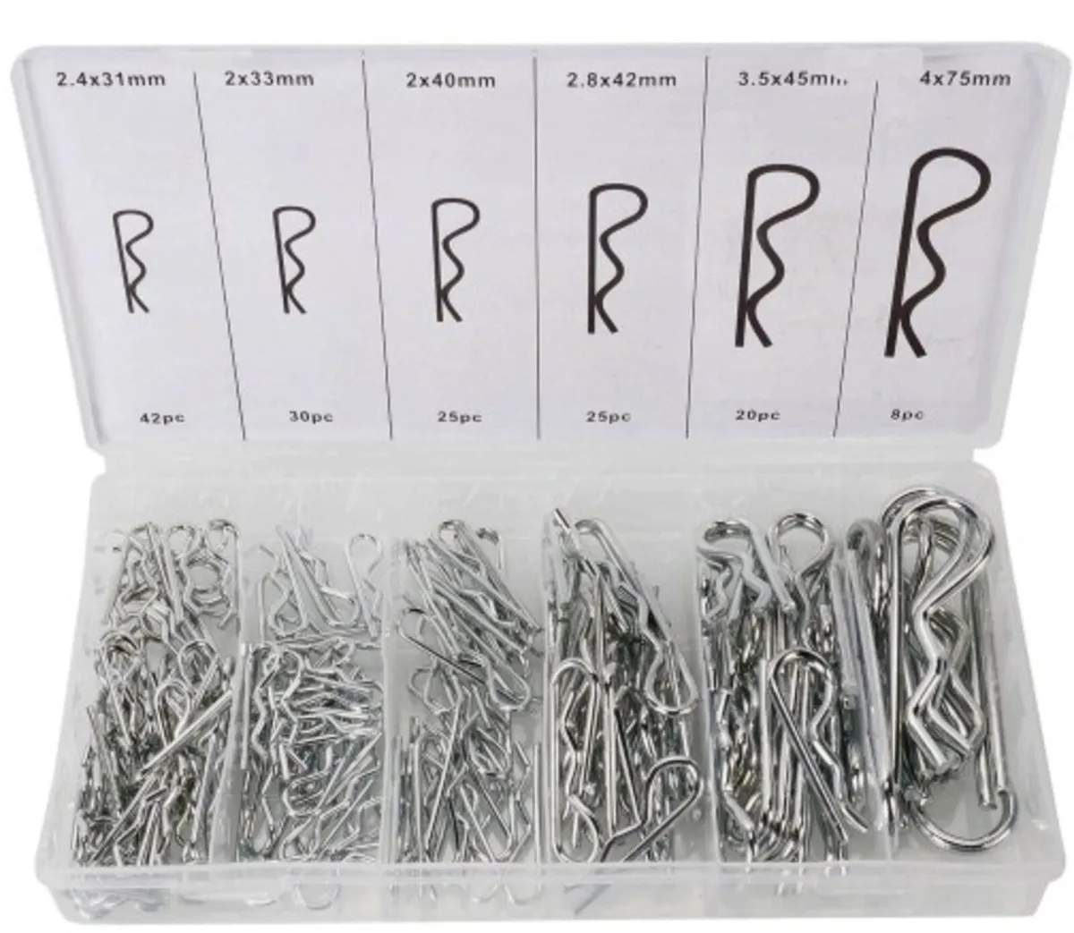 hitch pin assortment 150pcs - Image 2