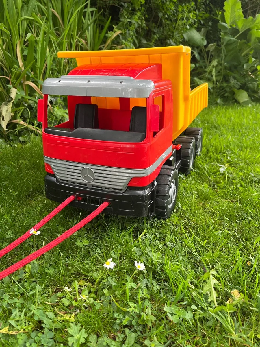 Toddler Mercedes Truck, red/yellow - Image 1