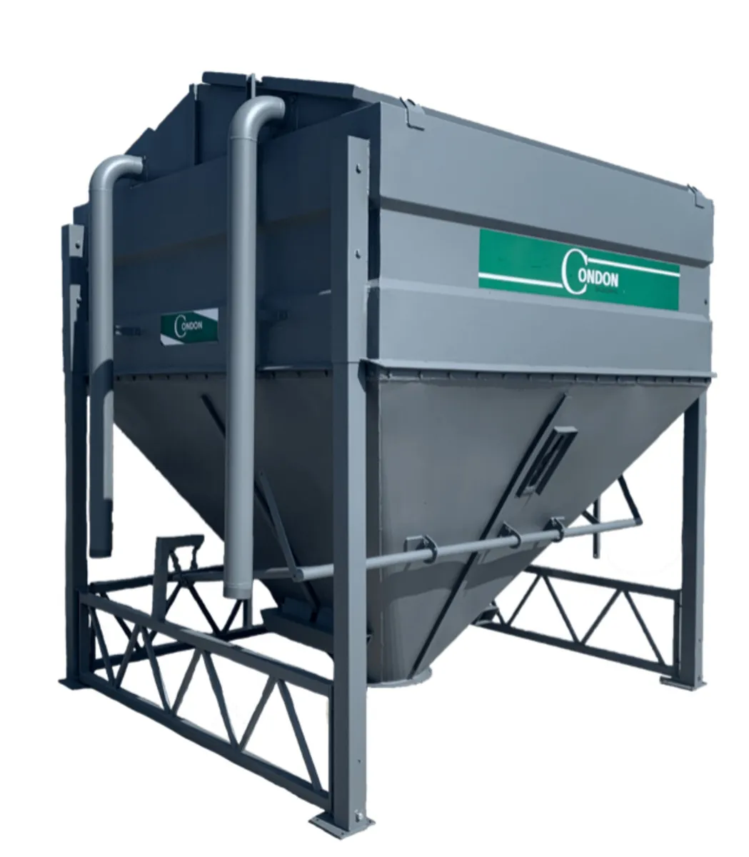 New Condon 5 ton meal bins