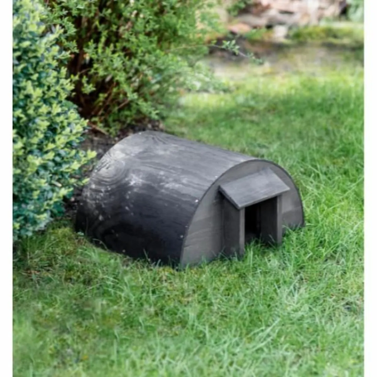 Hedgehog House Black – GT19 - Image 1