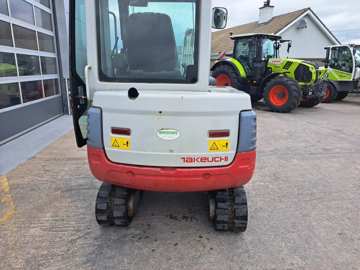 Takeuchi TB228 Mini Digger - Image 3