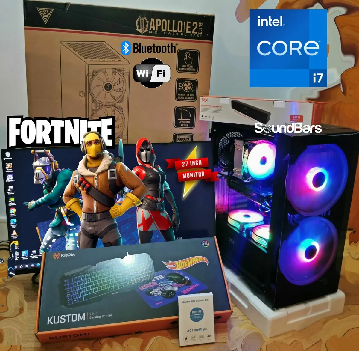 i7 PC GAMING COMPUTER - Image 1