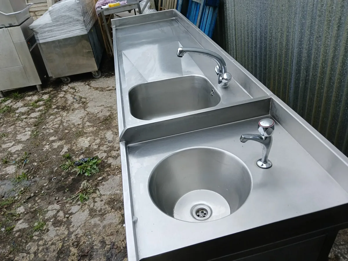 Stainless steel cabbinet ..../sink unit complete - Image 3