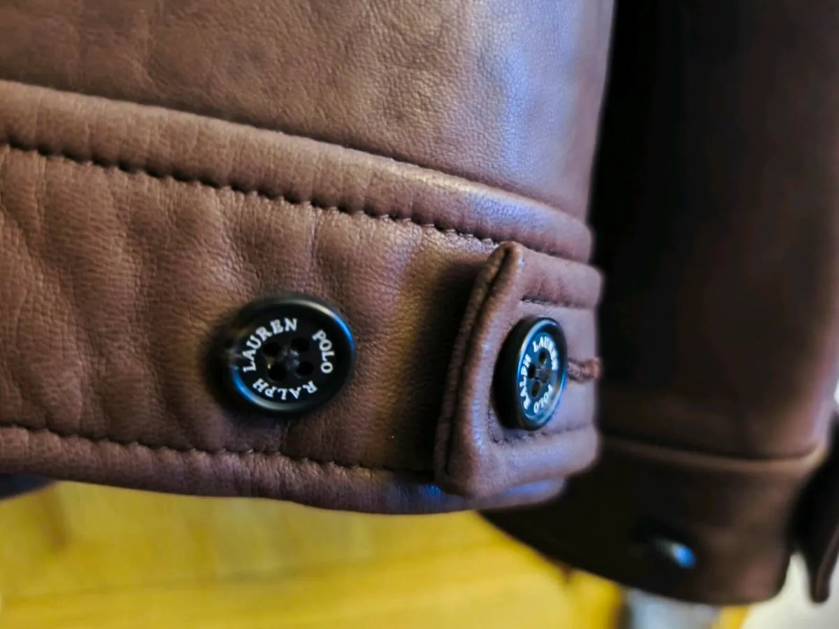 Ralph Lauren Leather Jacket. - Image 3