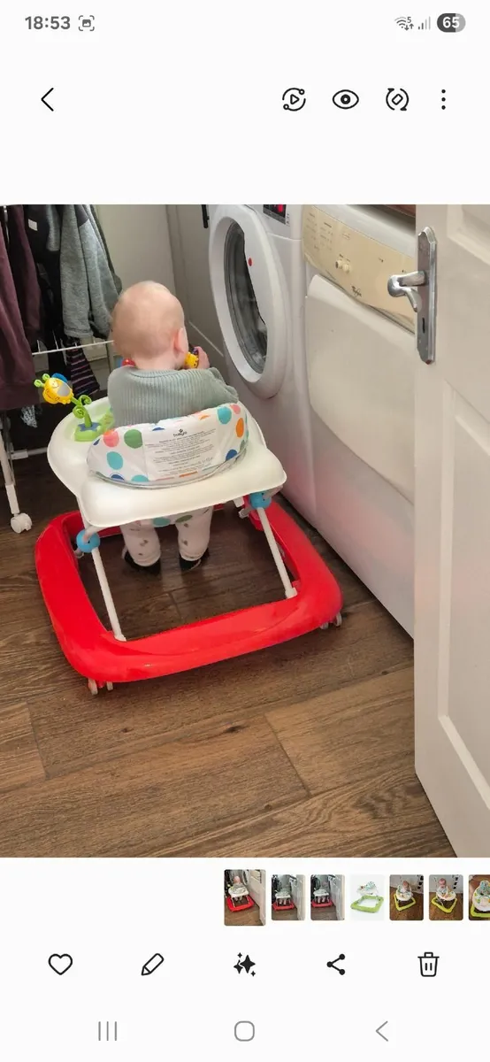 Baby walker and standing tower - Image 2