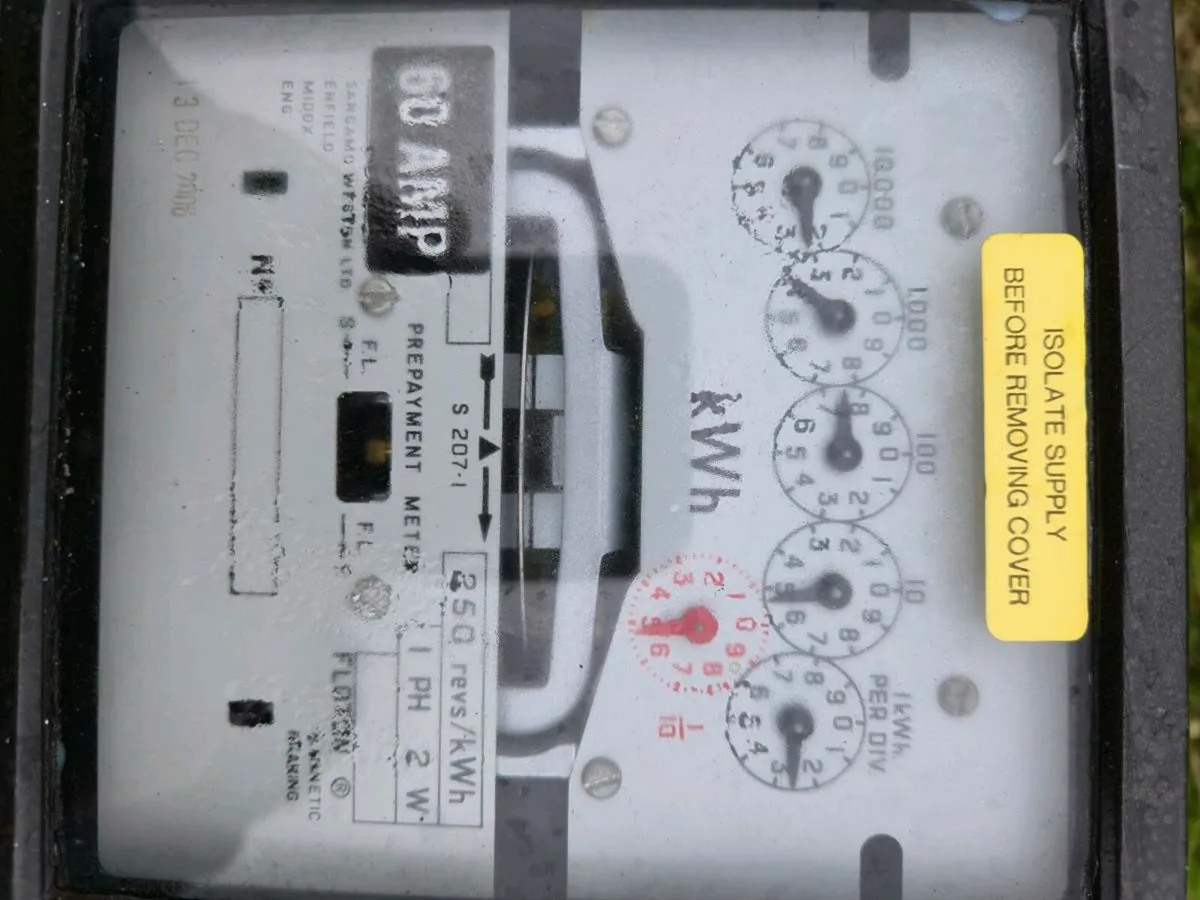 Electricity coin meter - Image 2