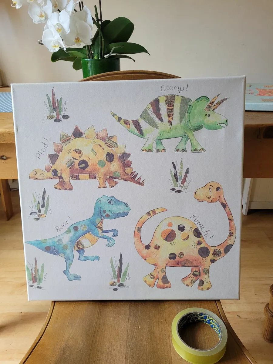 Free: Kids canvas prints x 2 - Image 1