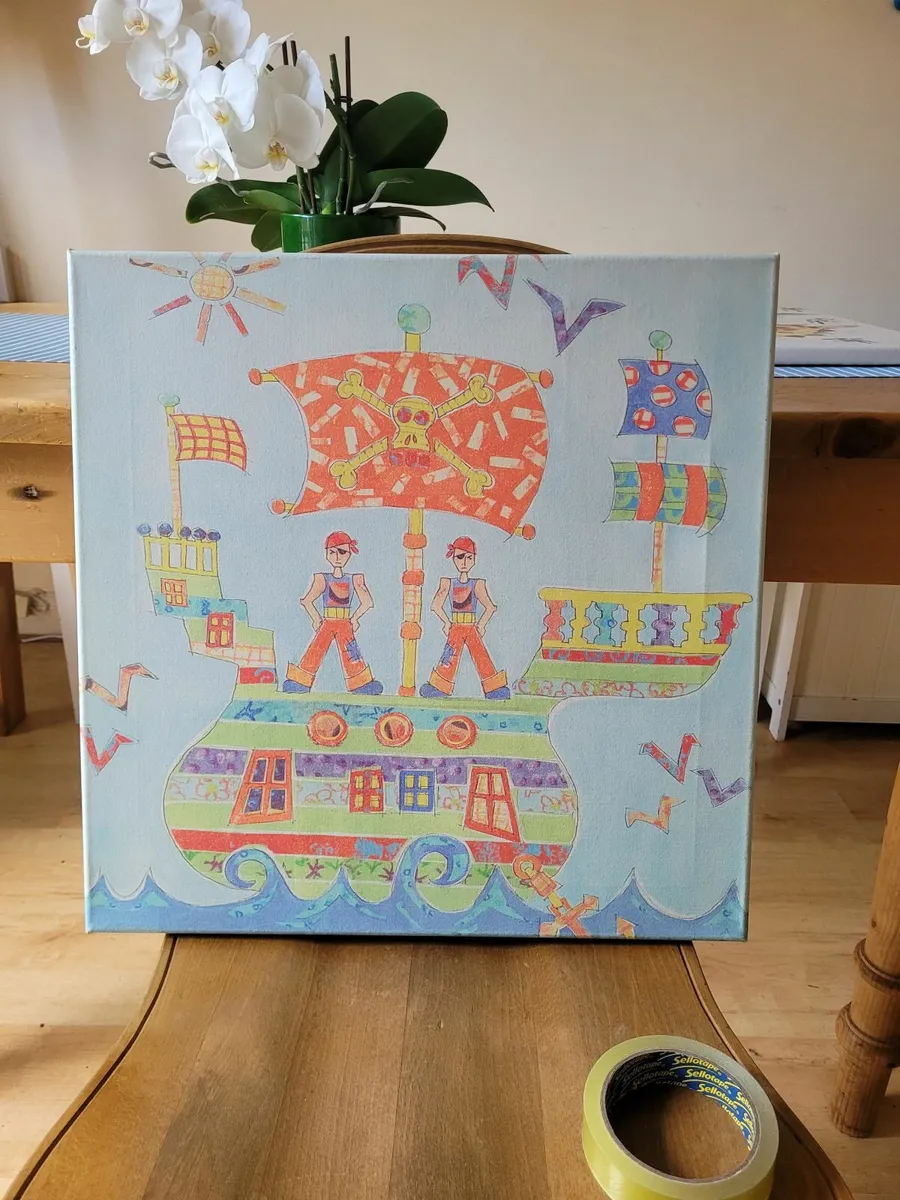 Free: Kids canvas prints x 2 - Image 4