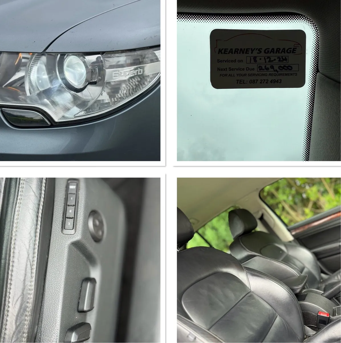 2010 Skoda Superb 2.0 TDI (Top Spec) New Nct-02/25 - Image 3