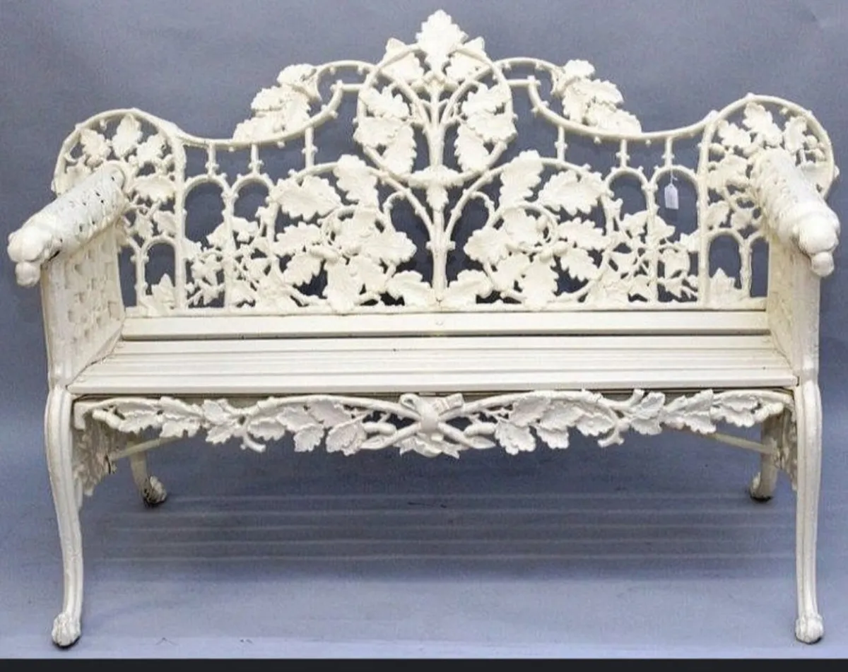 CAST IRON BENCH - Image 1