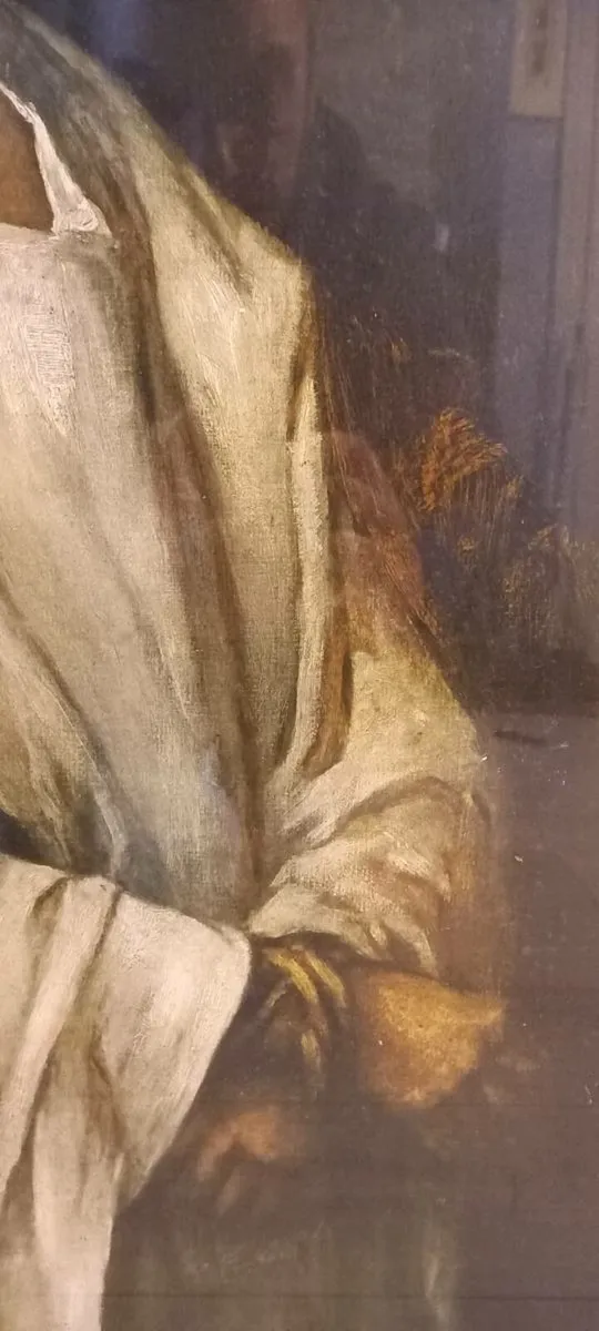 Stunning Large Antique print of Jesus Christ - Image 4