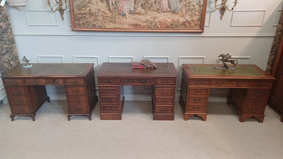 Traditional Vintage Georgian Style Desks - Image 1