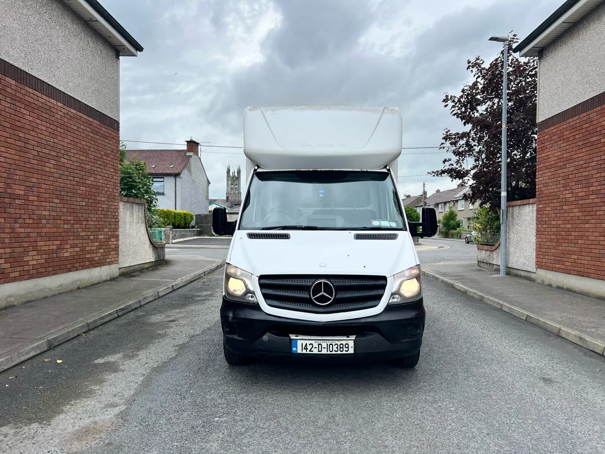 2014 Mercedes sprinter curtain sider tail lift 313 - Image 2