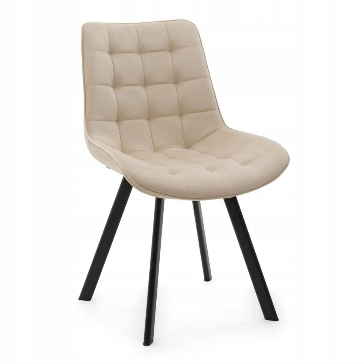 chairs 4 VELOUR UPHOLSTERED CHAIRS FOR DINING ROOM - Image 4