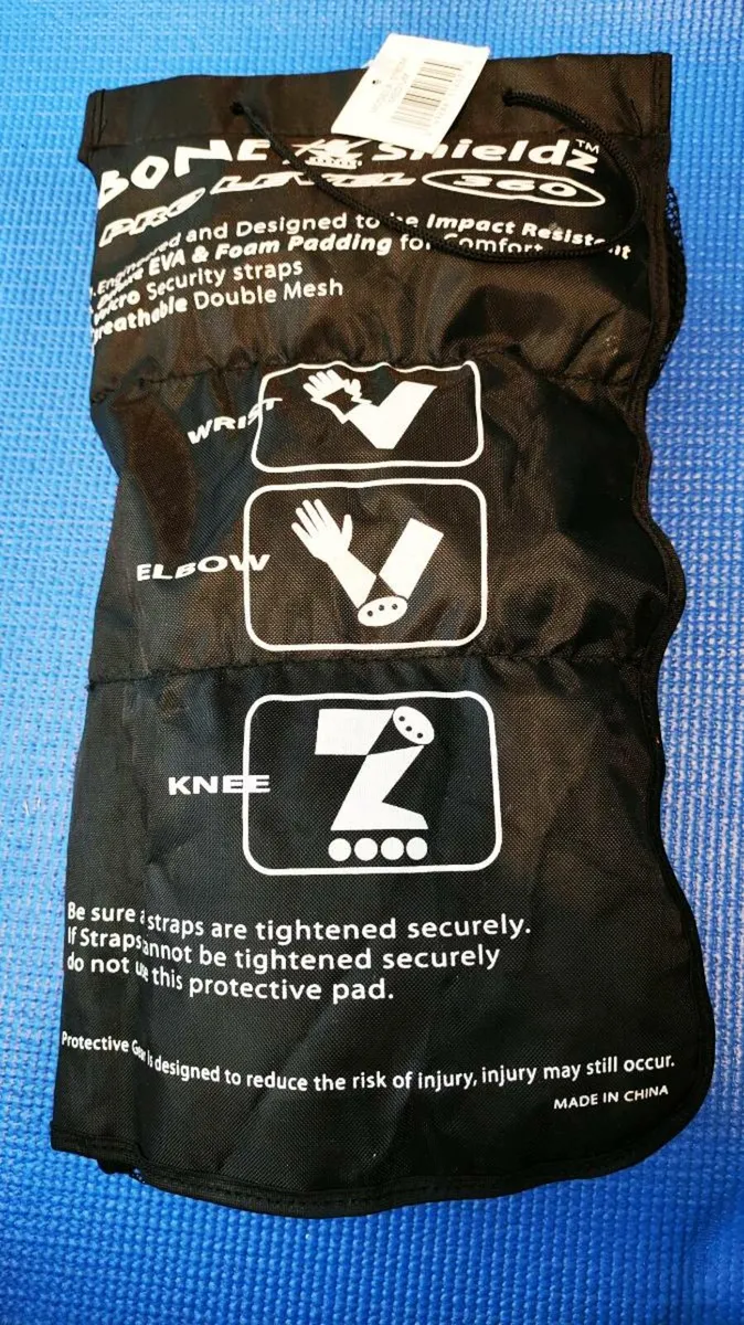 Bone Shieldz Pro Level 360 Knee Wrist Elbow Pad Se - Image 3