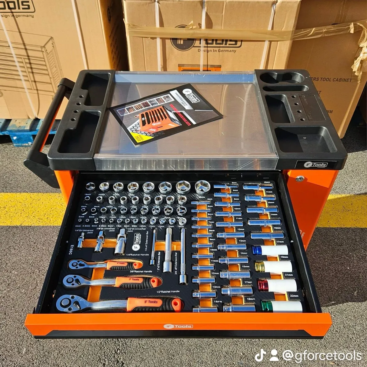 BRAND NEW 7 DRAWER TOOL CHEST FULL OF TOOLS - Image 3