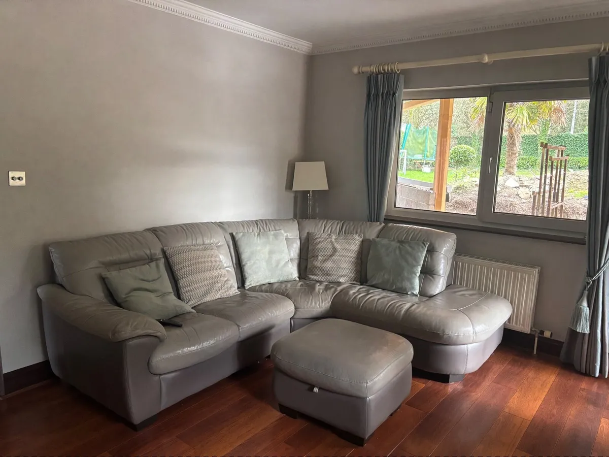 L shaped couch