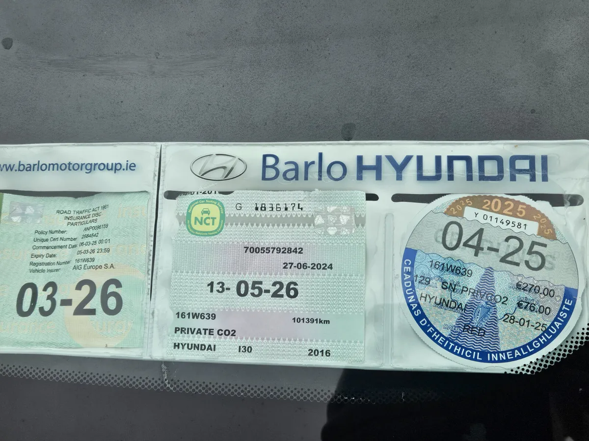 2016 Hyundai i30 | New Tyres, 1.4 Petrol - Image 3