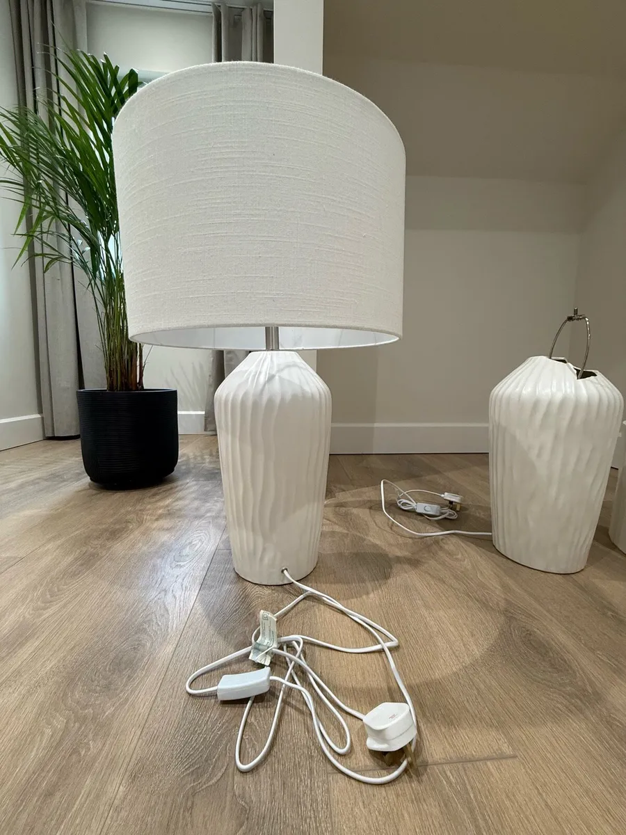 Dunnes bedside lamps - Image 2