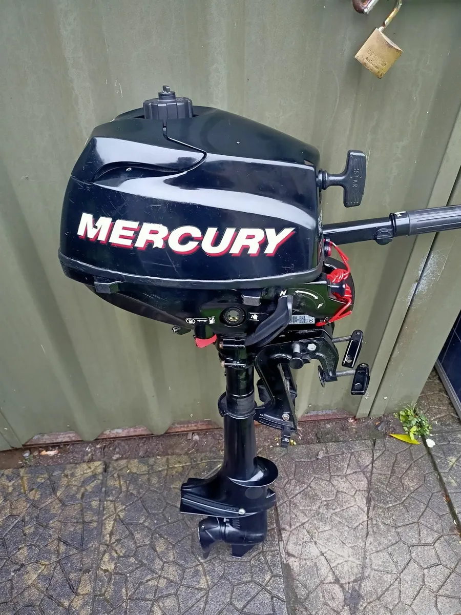2.5HP 4 Stroke Mercury short shaft outboard engine - Image 4