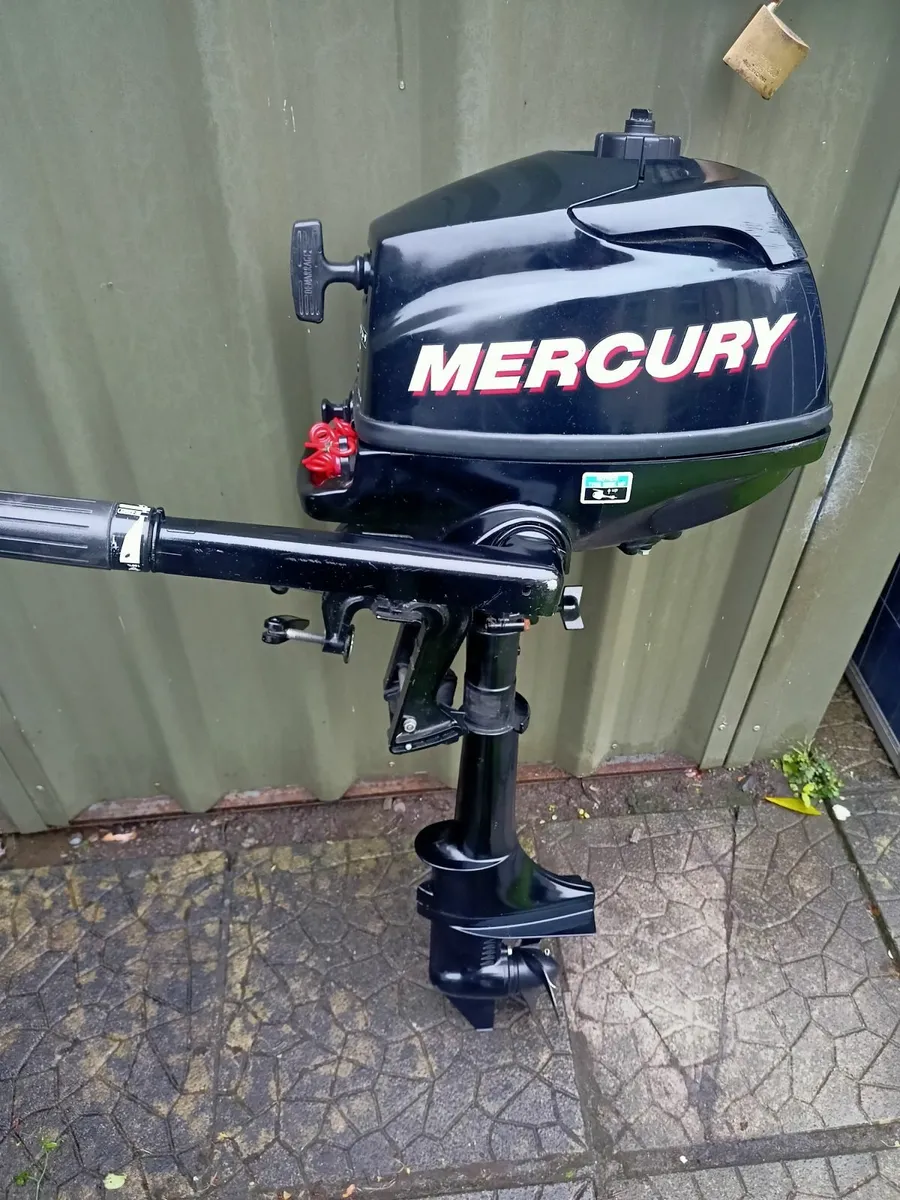 Mercury 2.5HP 4 Stroke short shaft outboard engine - Image 1