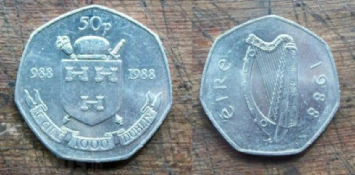 Millennium 50p fifty pence coin in EXCELLENT Cond - Image 2
