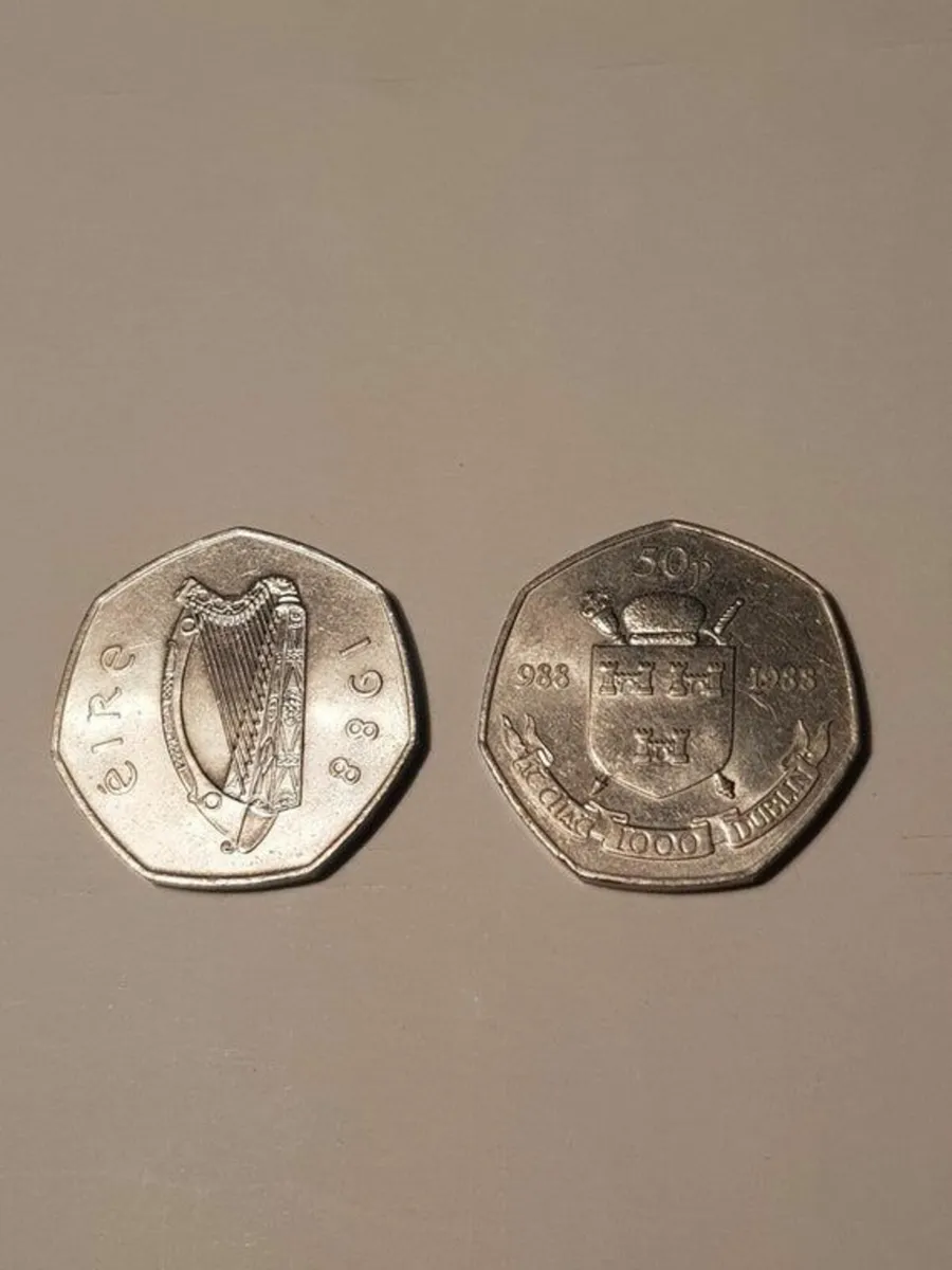 Millennium 50p fifty pence coin in EXCELLENT Cond - Image 3