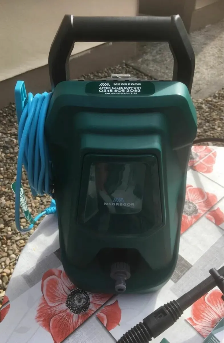 McGregor 1400 Watt Pressure Washer, Used Once Only - Image 4