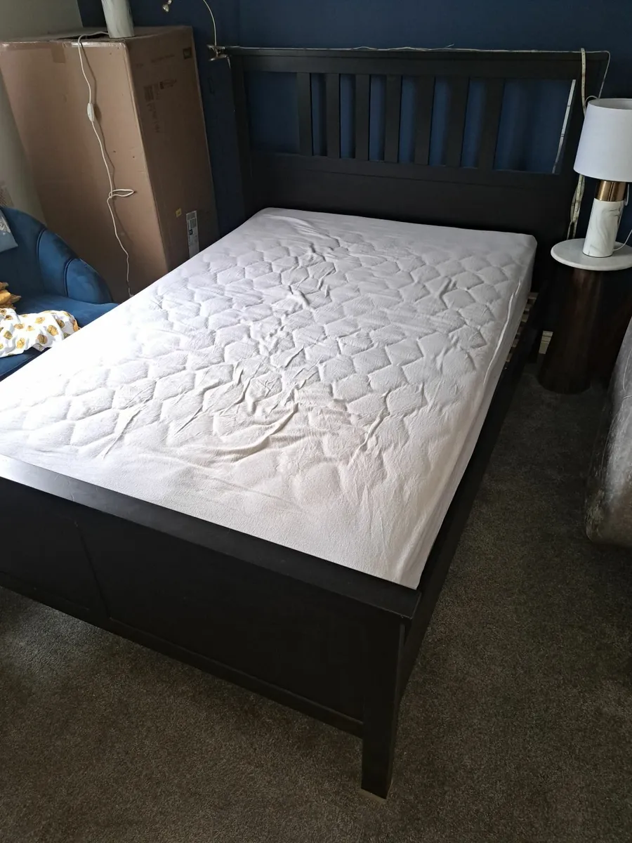 Double Bed W/ Mattress for sale - Image 1