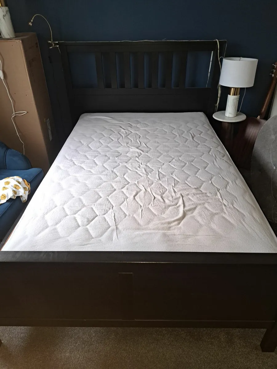 Double Bed W/ Mattress for sale - Image 2