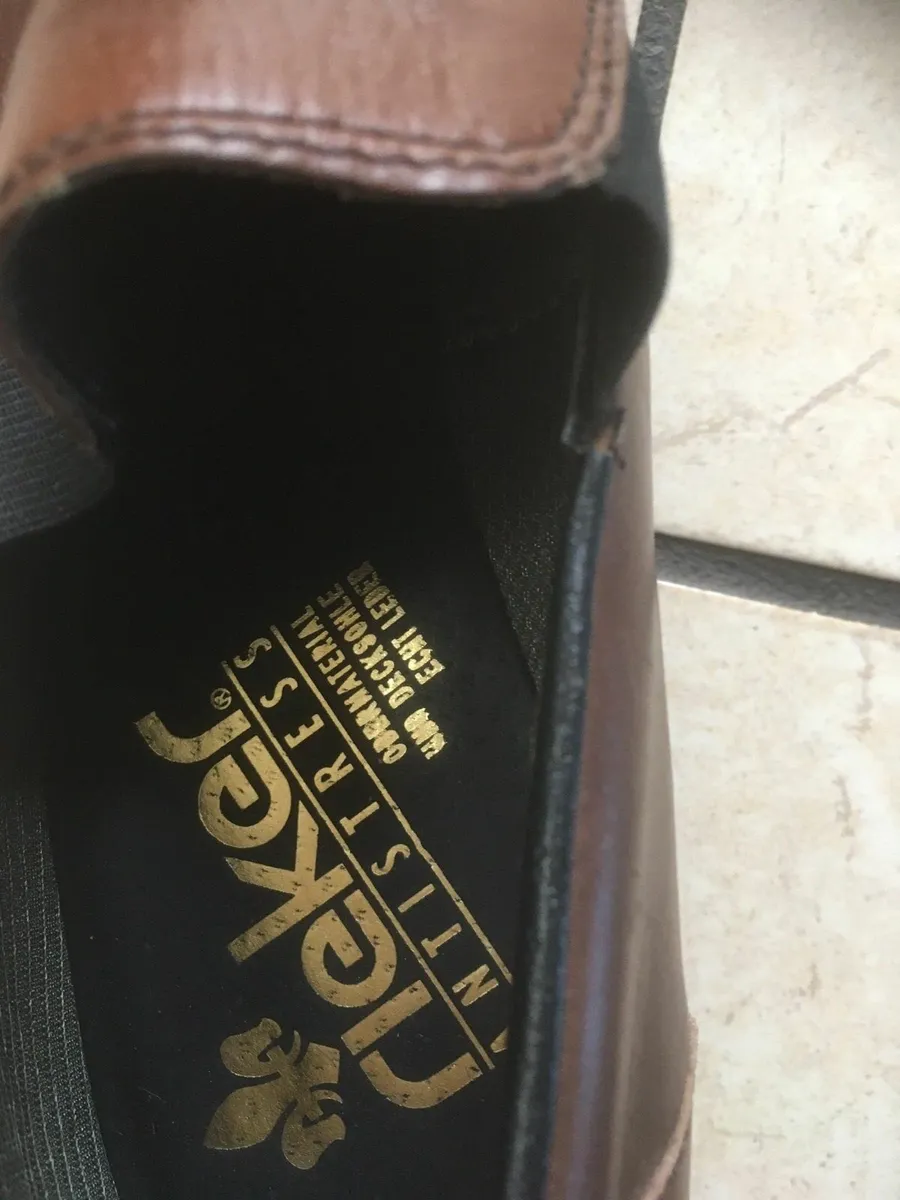 BRAND NEW Rieker Leather Shoes Loafers Size 39 / 6 - Image 2