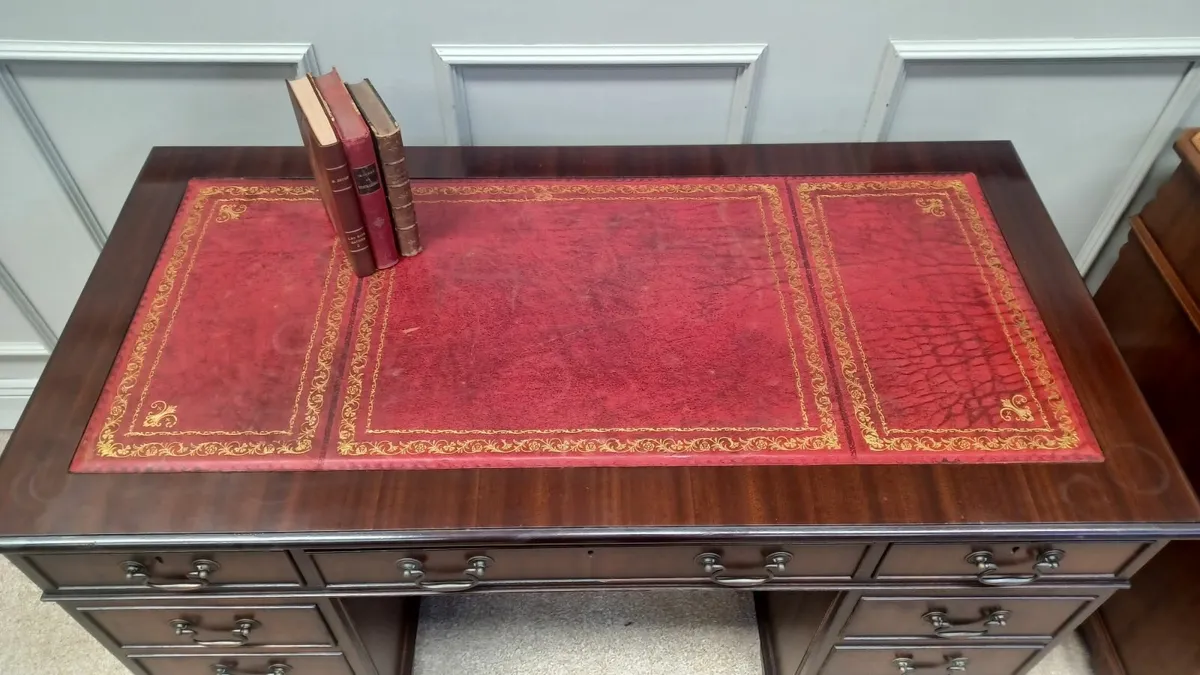 Traditional Vintage Georgian Style Desks - Image 3