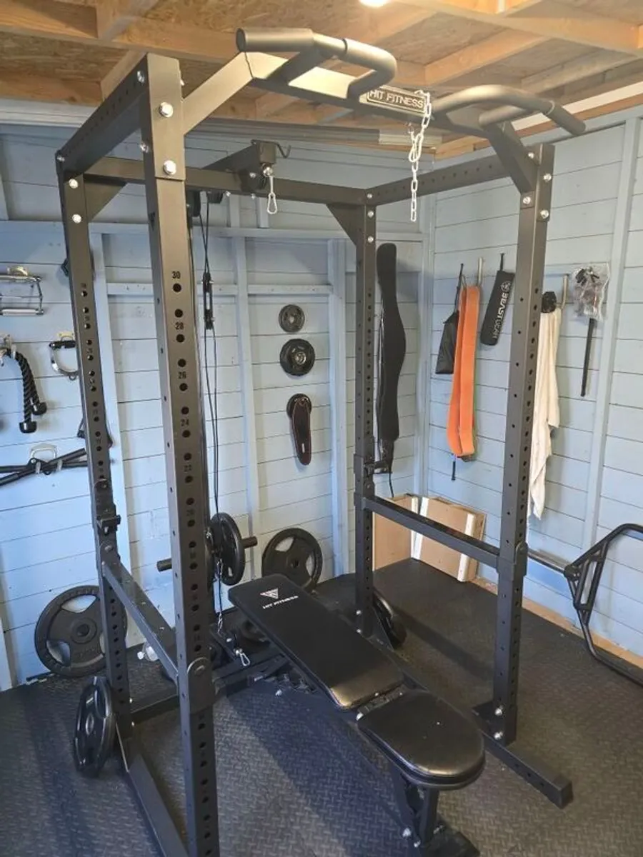 Power Rack with High & Low cable pully - Image 1